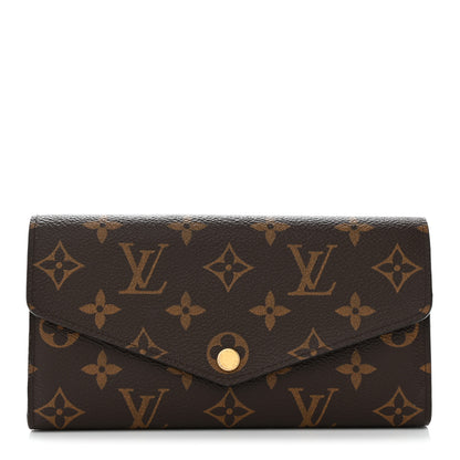 Louis Vuitton LOUIS VUITTON Monogram Sarah Wallet NM Fuchsia 1 of 6