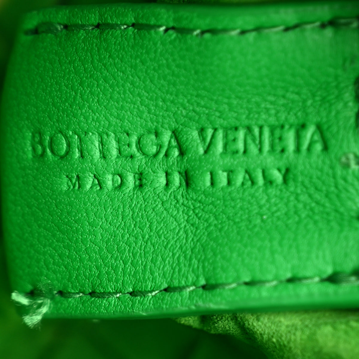 Nappa Intrecciato Mini Loop Camera Bag Parakeet