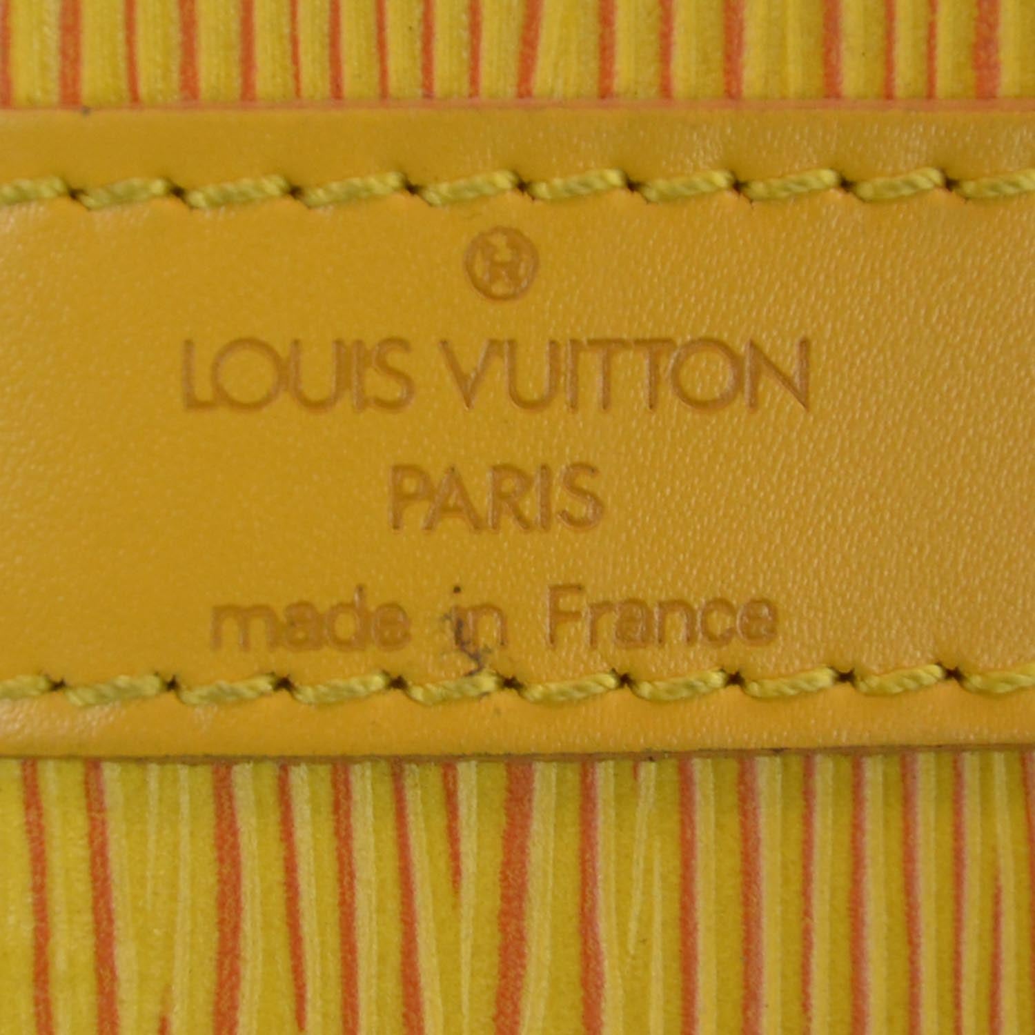 Louis Vuitton Epi Petit Noe Tassil 5 of 7