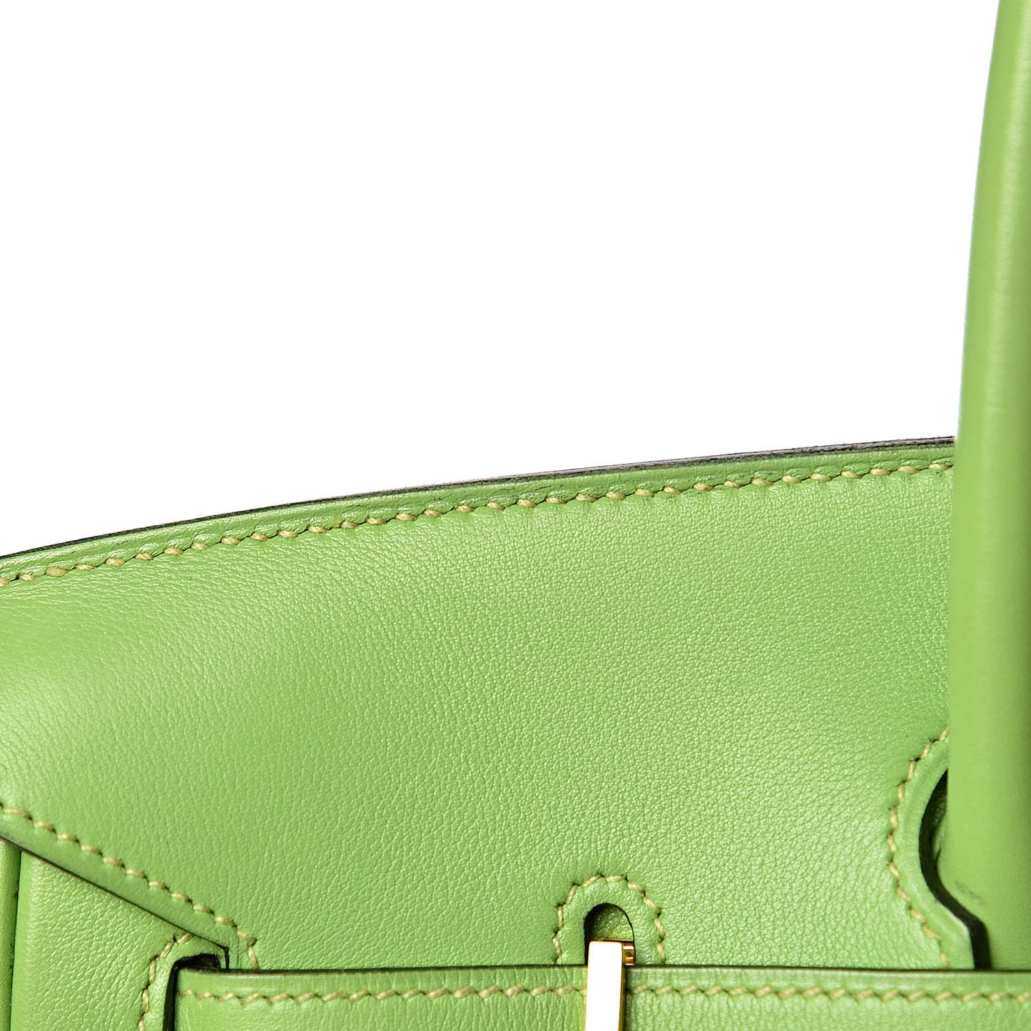 Veau Gulliver Birkin 35 Vert Cru