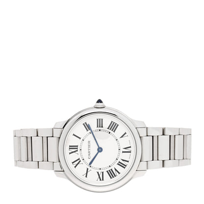 Cartier Stainless Steel 36mm Ronde Must de Cartier Quartz Watch 2 of 5
