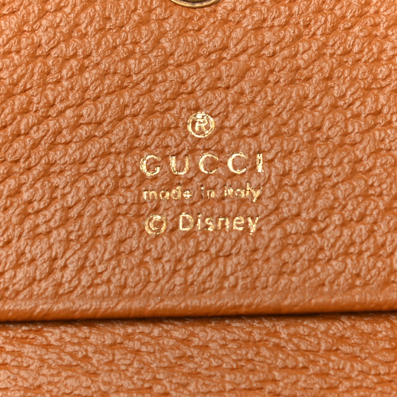 Gucci X DISNEY Mini Vintage GG Supreme Monogram Mickey Mouse Card Holder Wallet Beige Vintage Sun Oil 5 of 7