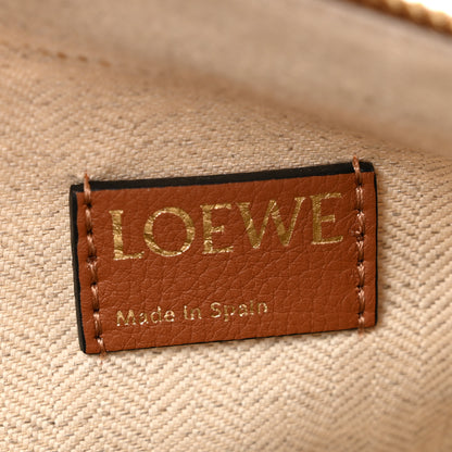 Loewe Jacquard Anagram Calfskin Small Cubi Bag Ecru Tan 6 of 11
