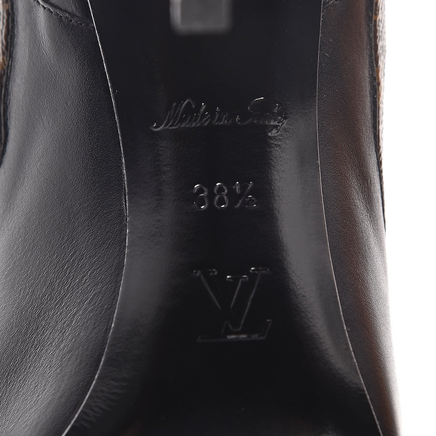 Calfskin Monogram Hypnotic Pumps 38.5 Black