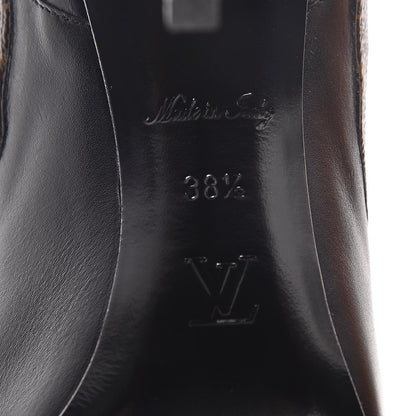 Louis Vuitton Calfskin Monogram Hypnotic Pumps 38.5 Black 6 of 9