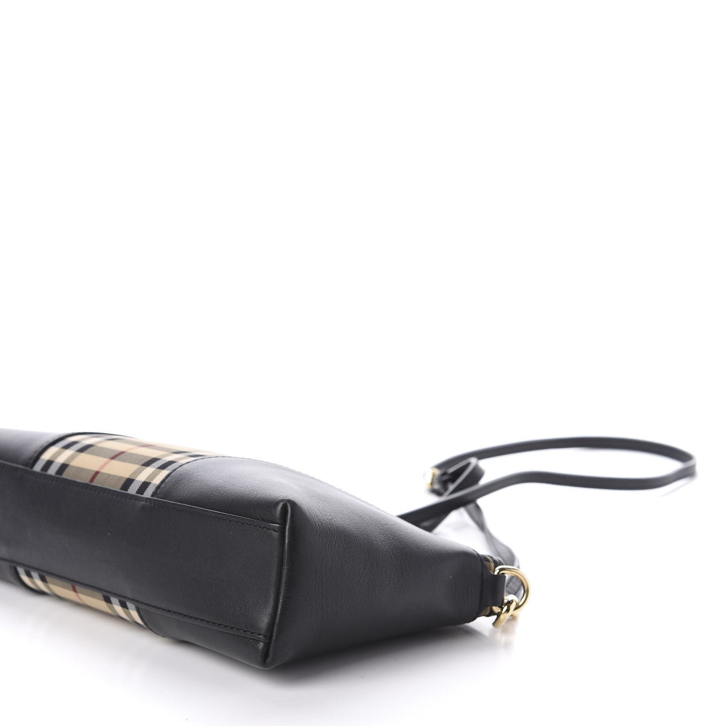 Horseferry Check Small Chichester Crossbody Clutch Bag Black