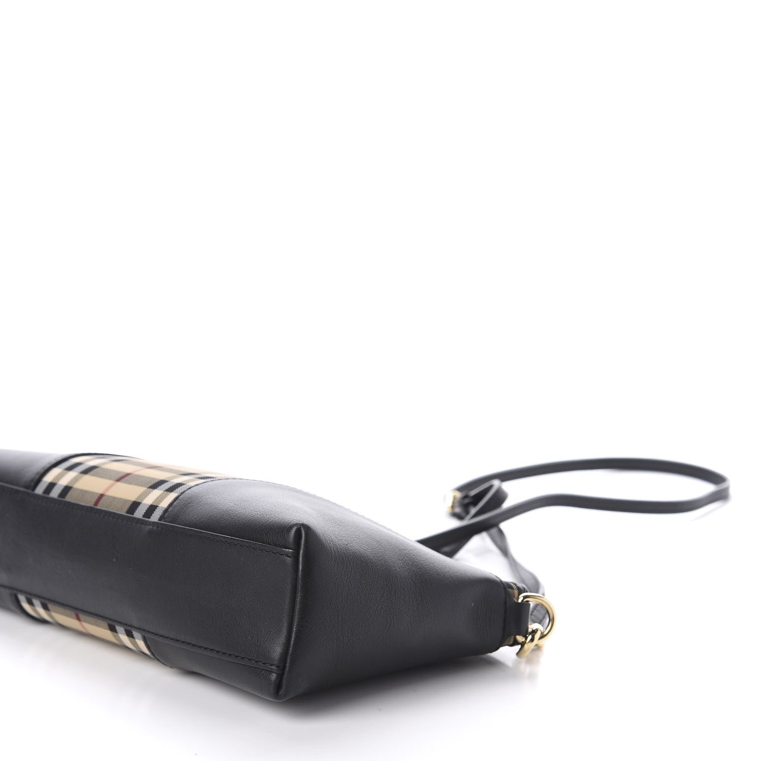 Burberry Horseferry Check Small Chichester Crossbody Clutch Bag Black 7 of 11