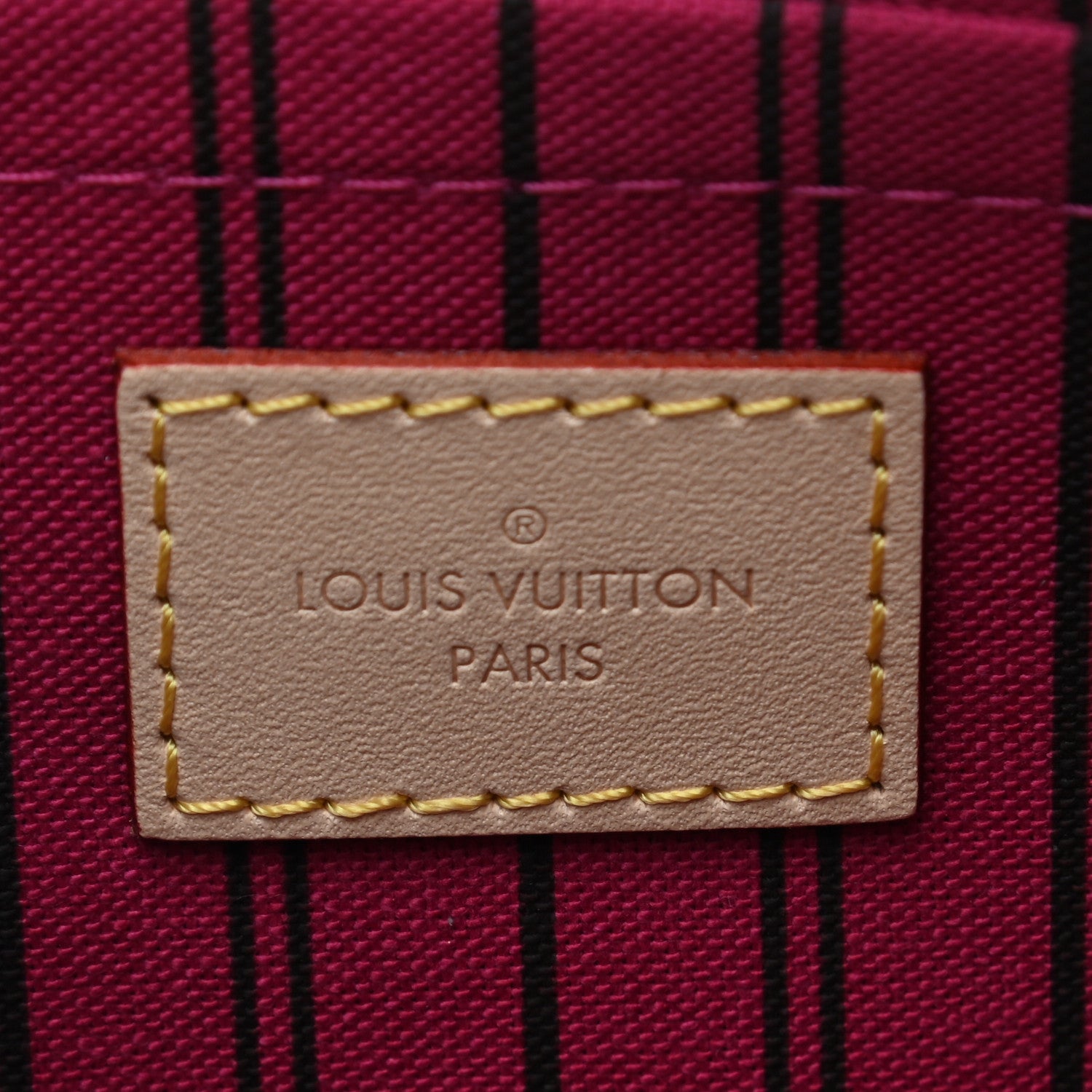 Louis Vuitton Monogram Neverfull MM GM Pochette Pivoine 5 of 5