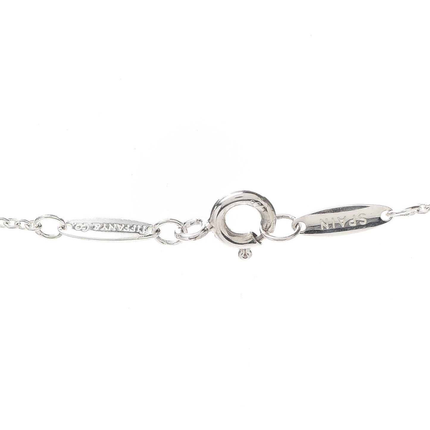 Sterling Silver Elsa Peretti Letter J Pendant Necklace