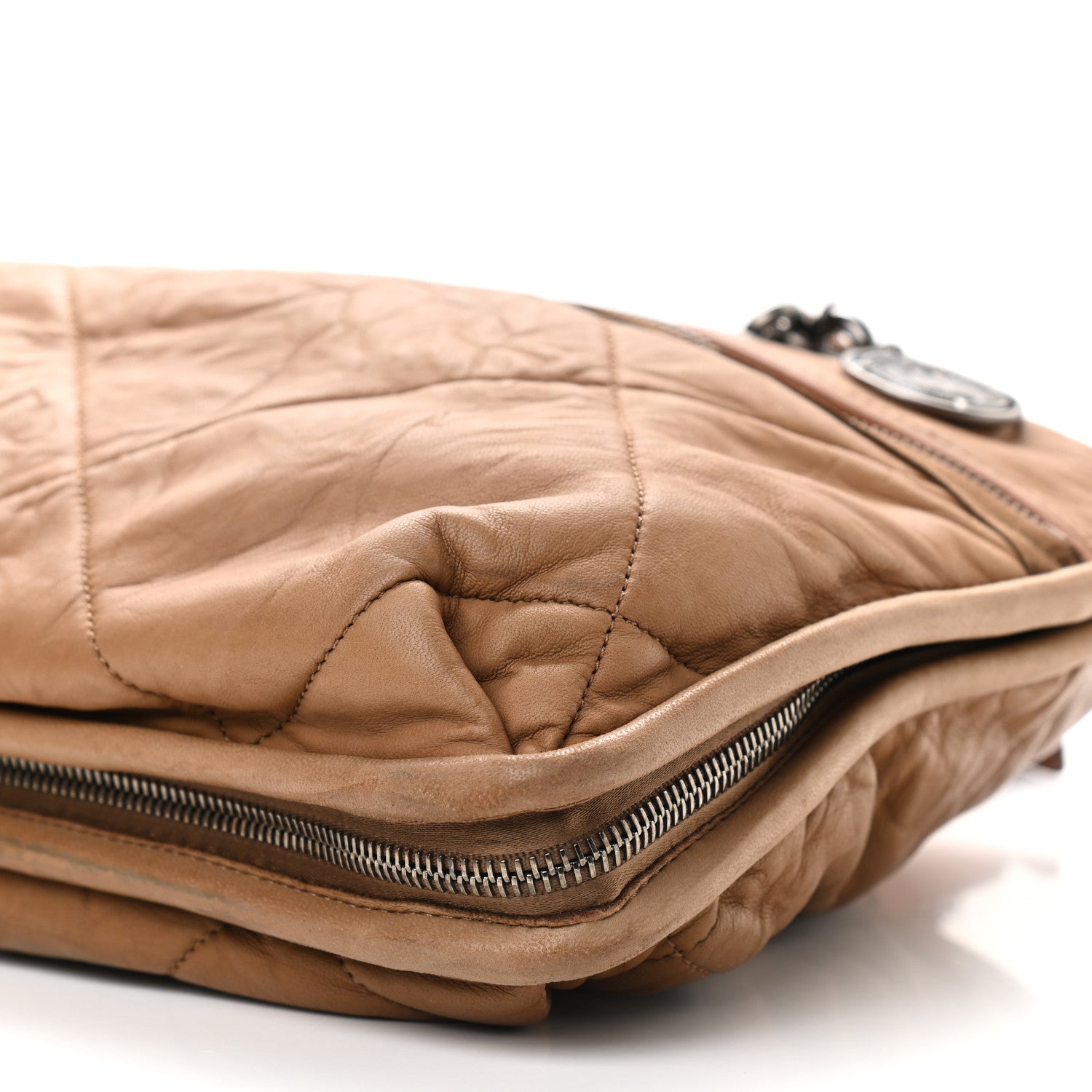 Lanvin Lambskin Amalia Double Wear Satchel Camel 5 of 17