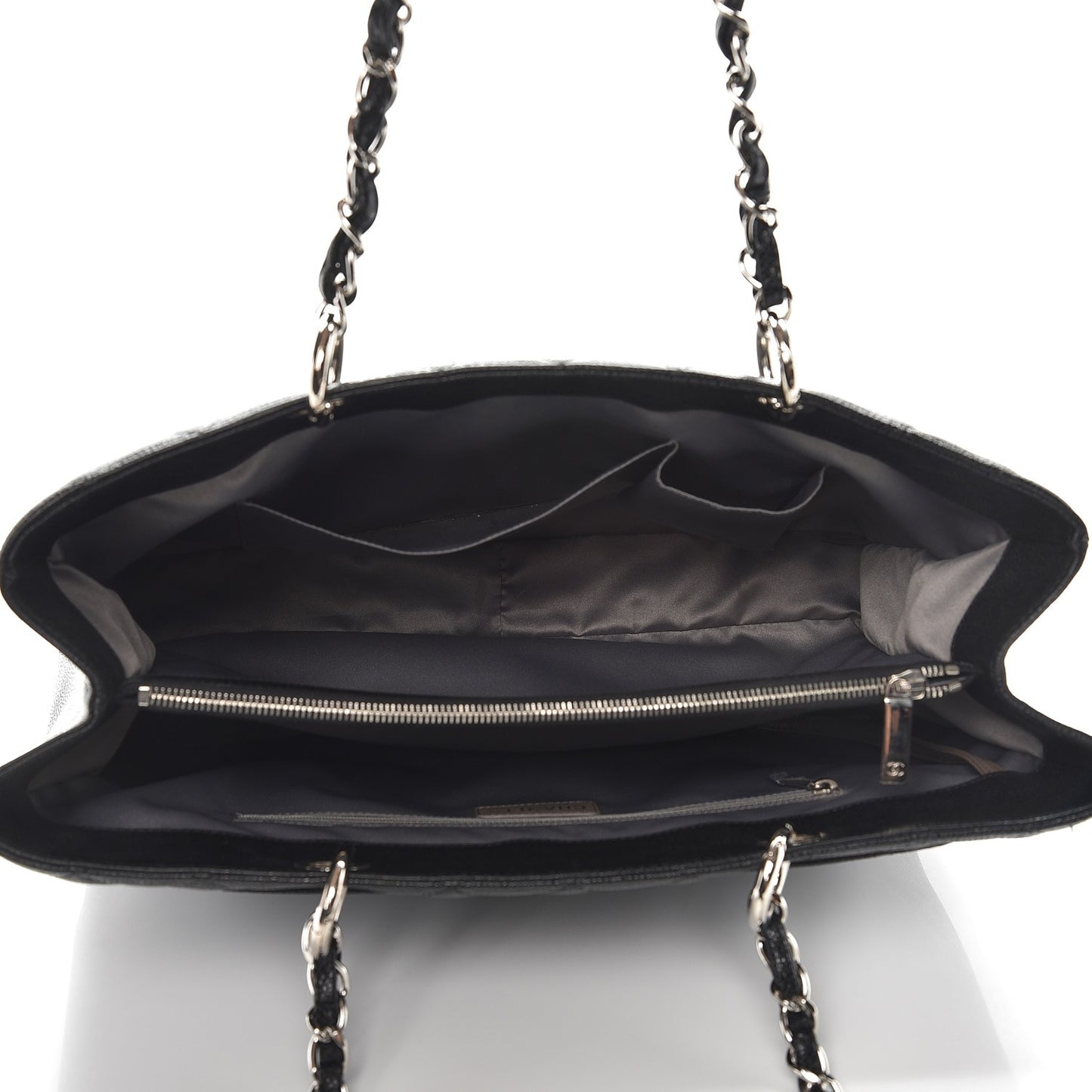 Caviar Quilted XL Grand Shopping Tote GST Black