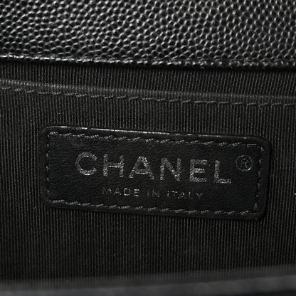 Chanel Caviar Quilted Medium Boy Flap Black 6 of 10