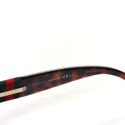 Gucci Acetate Web Oversized Sunglasses GG3660 Tortoise 5 of 7