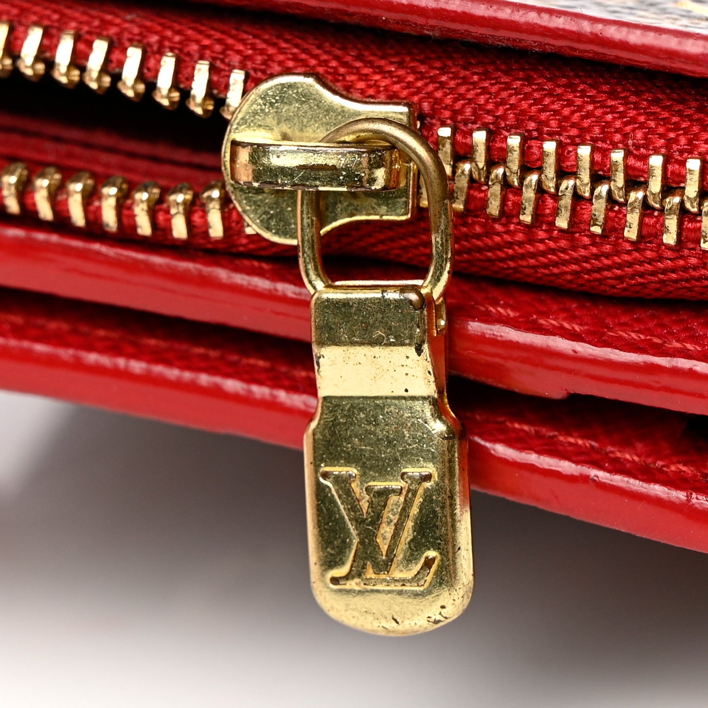 Monogram Cerises Compact Zippe Wallet