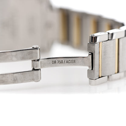 Cartier Stainless Steel 18K Yellow Gold 20mm Tank Francaise Quartz Watch 9 of 10