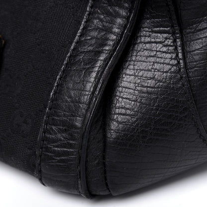 Gucci Monogram Bamboo Bullet Bag Black 28 of 31