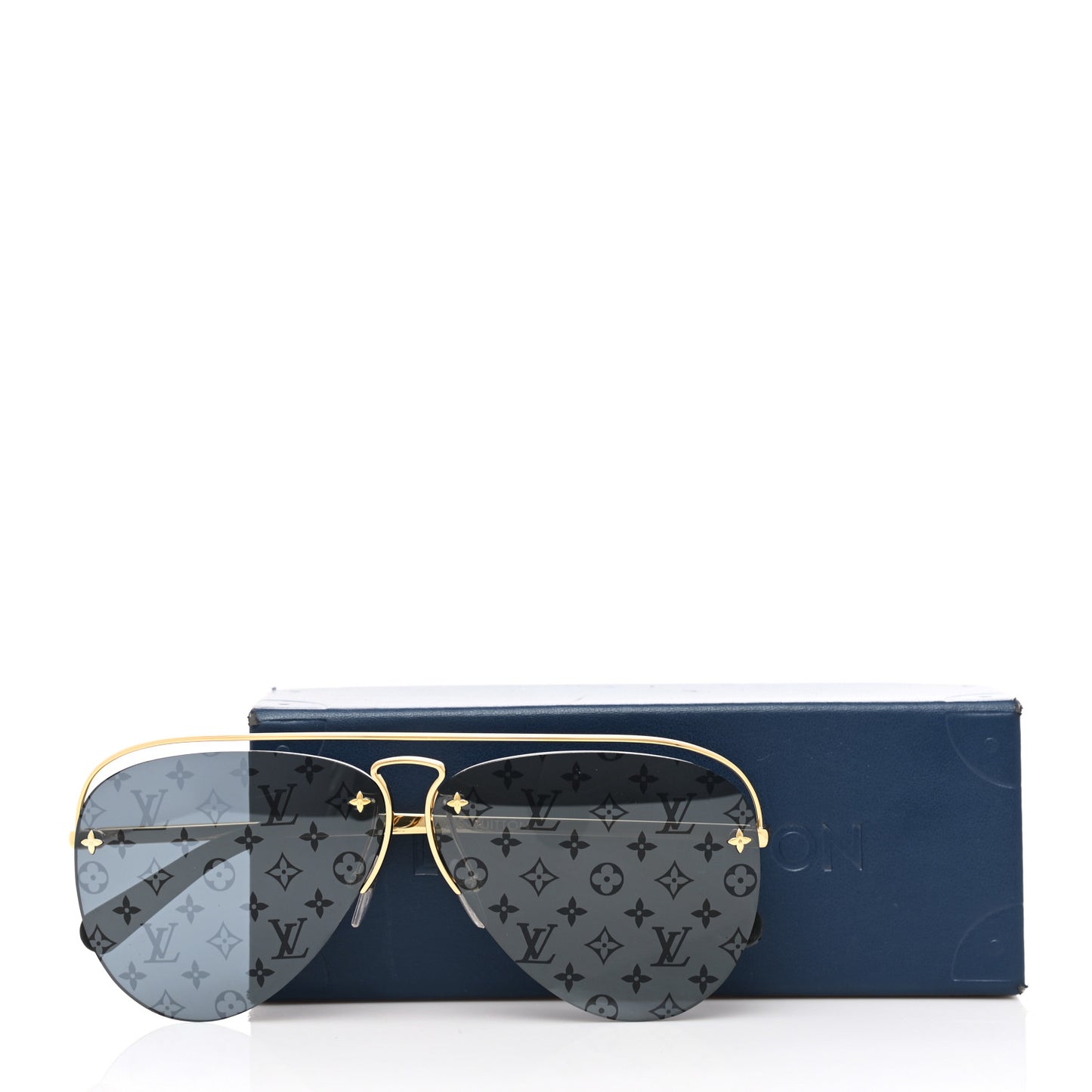 Monogram Grease Sunglasses Z1172W Gold