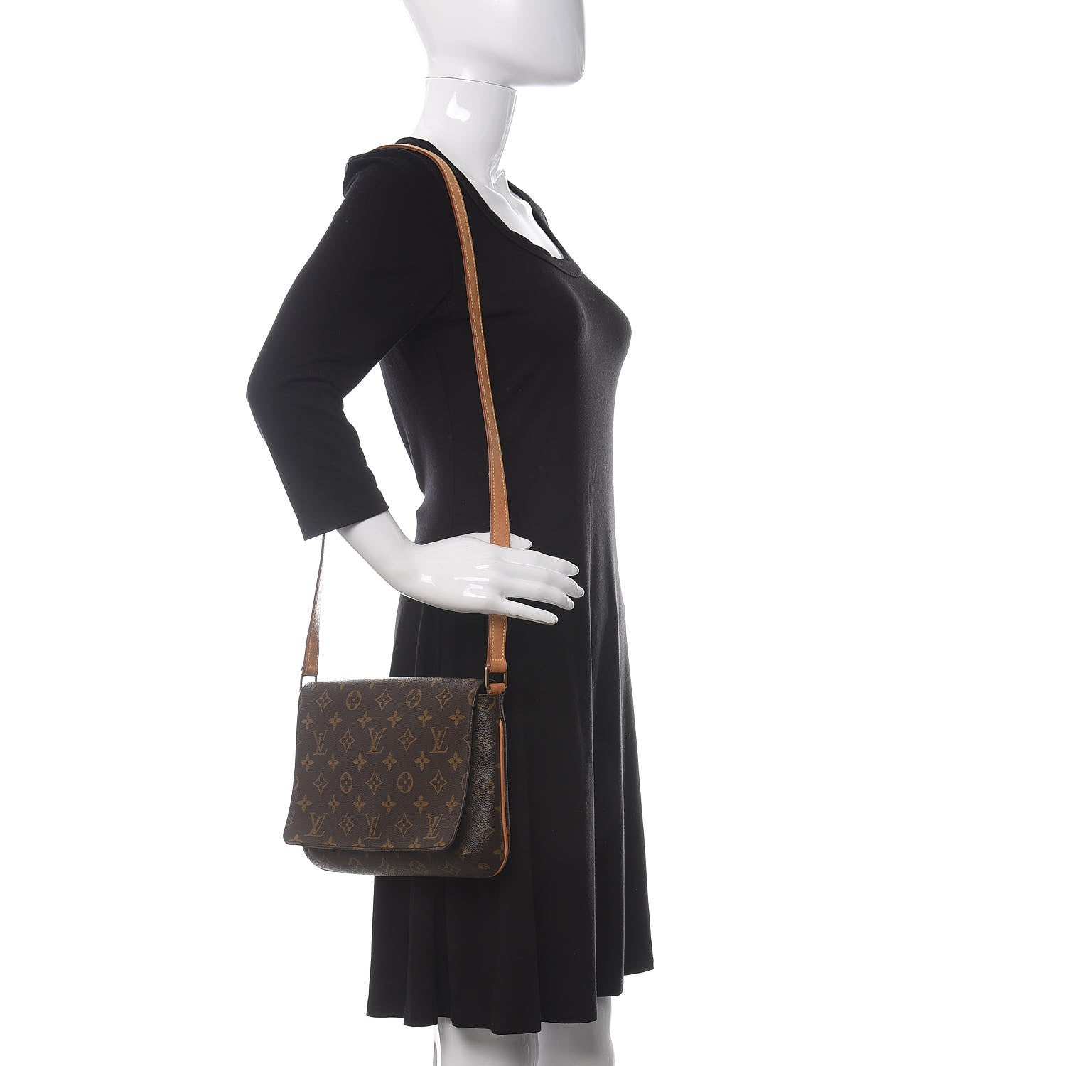 Louis Vuitton Monogram Musette Tango Long Strap 2 of 12