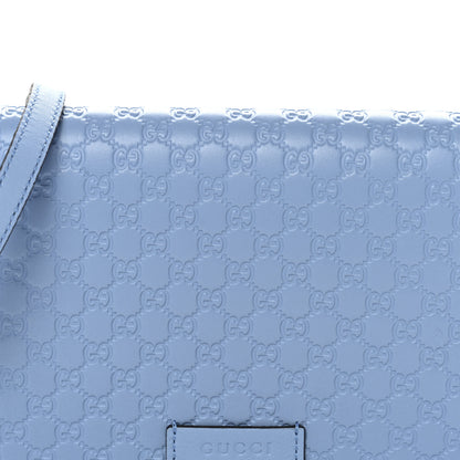 Gucci Microguccissima Crossbody Wallet Mineral Blue 7 of 10