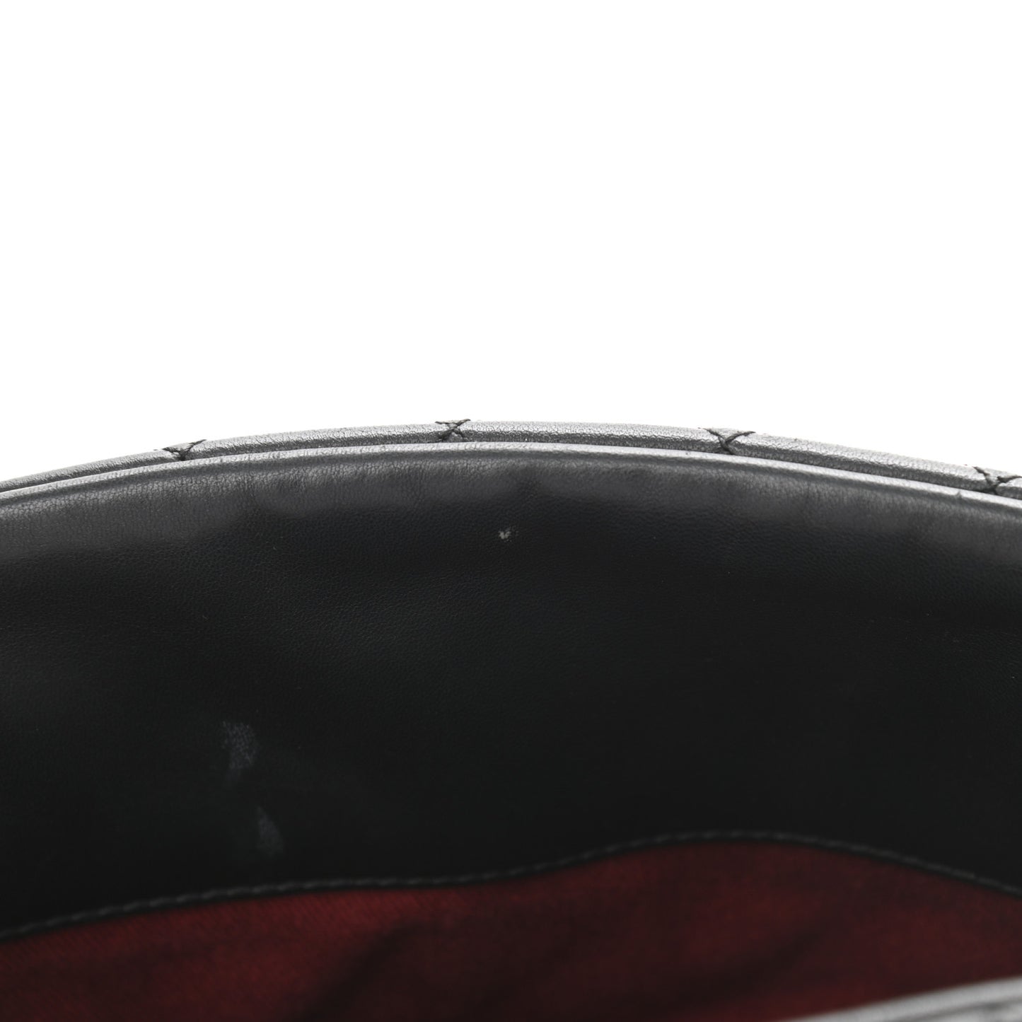 Lambskin Quilted Medium Just Mademoiselle Black