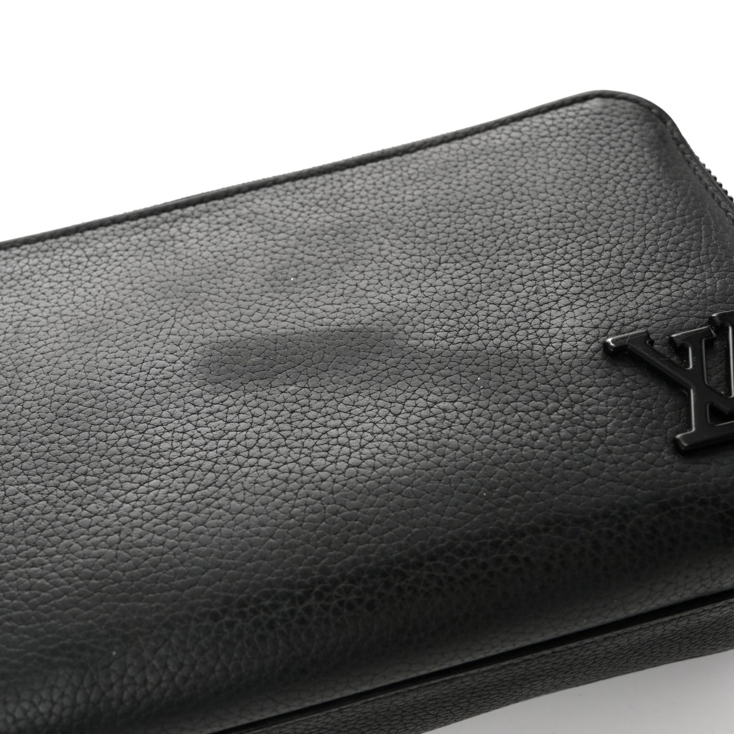 Calfskin Aerogram Alpha Wearable Wallet Black