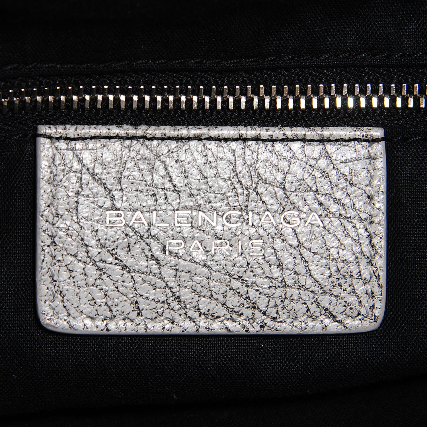 Balenciaga Agneau Marbled Papier Large Bowling Bag Grey 11 of 12