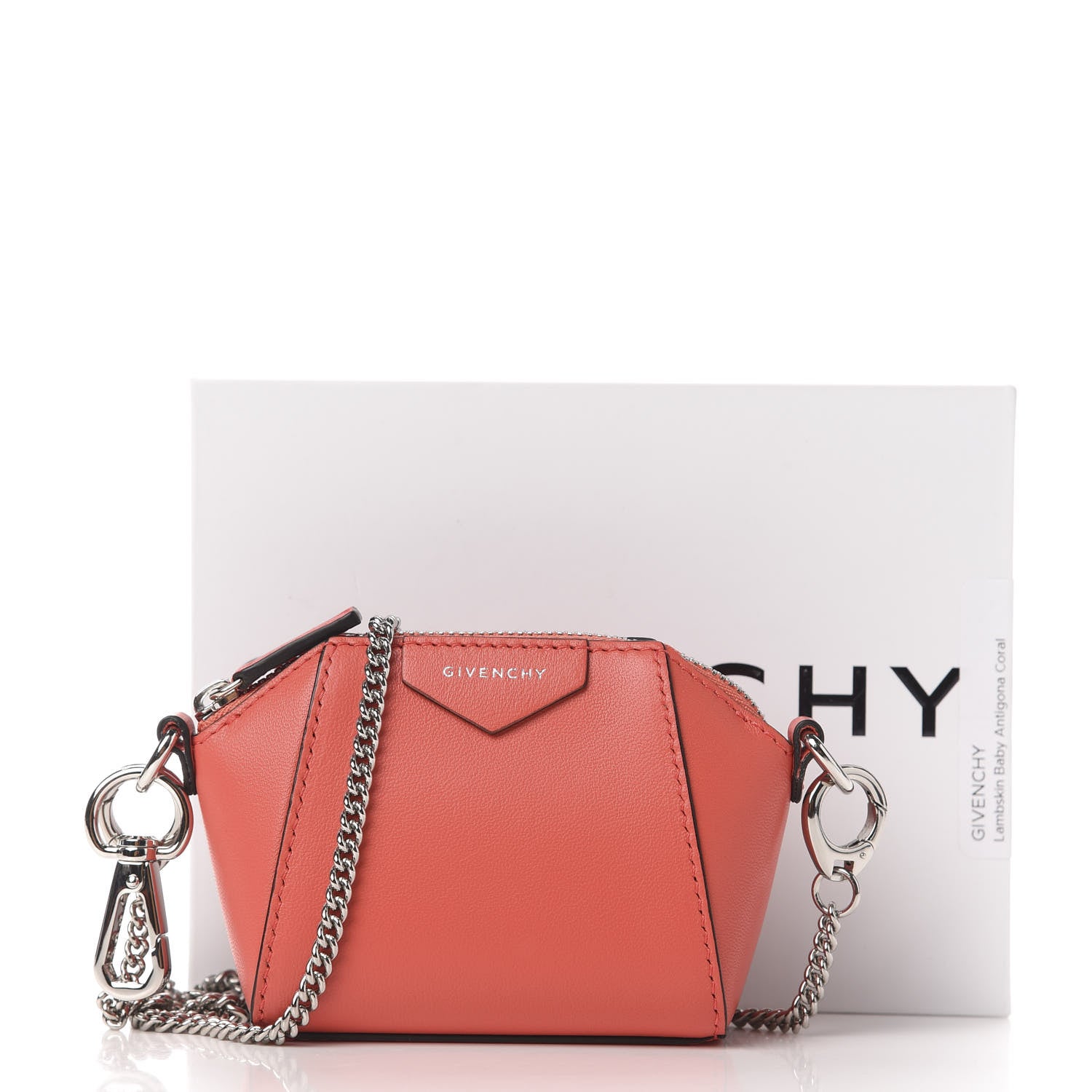 Givenchy Lambskin Baby Antigona Coral 11 of 11