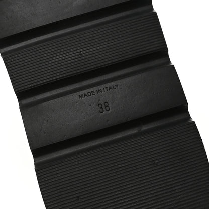 Chanel Lambskin Quilted Platform Sandals 38 Black 7 of 9