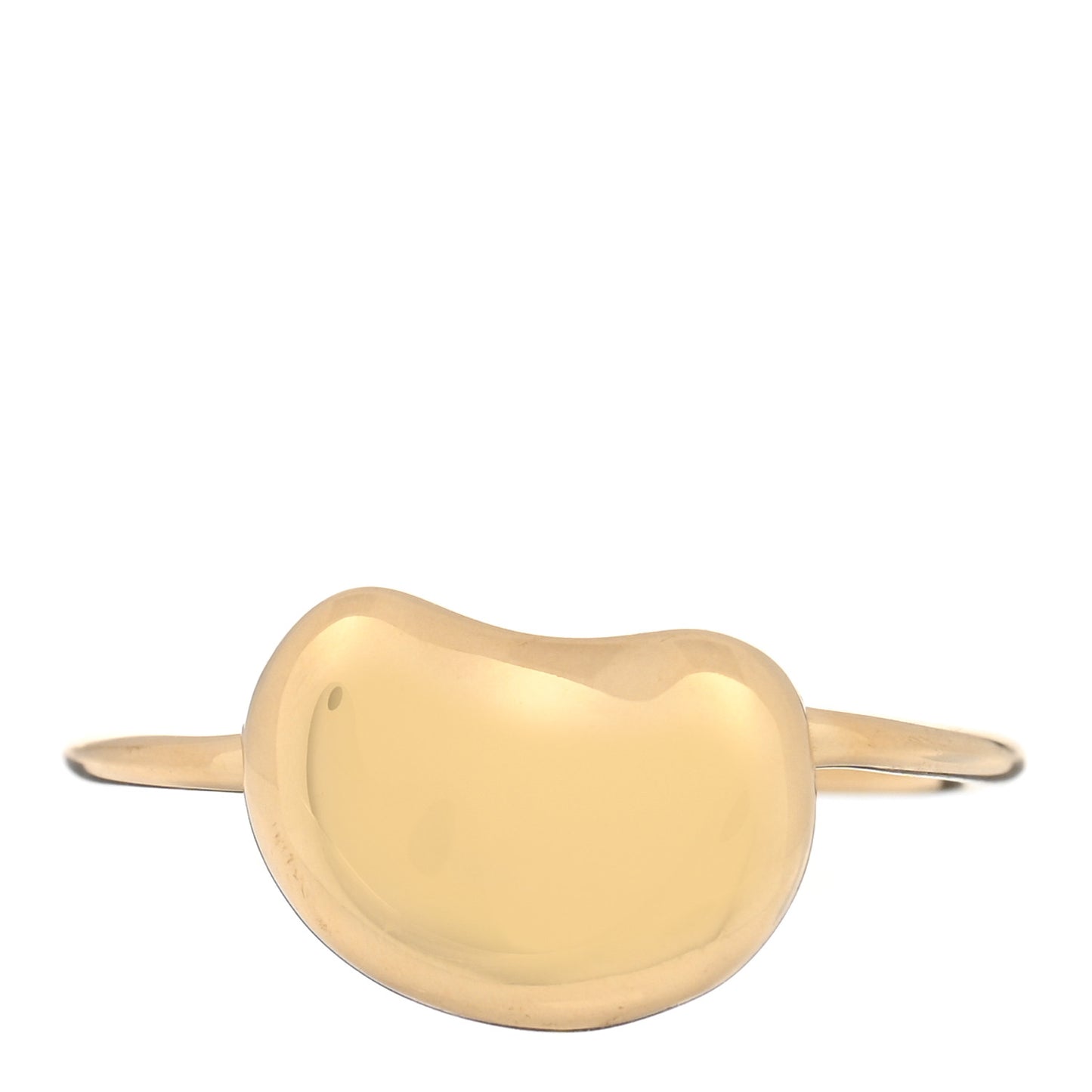 18K Yellow Gold Elsa Peretti Bean Ring 44 3