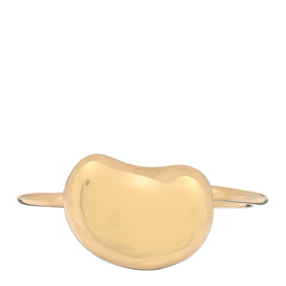 Tiffany 18K Yellow Gold Elsa Peretti Bean Ring 44 3 1 of 4