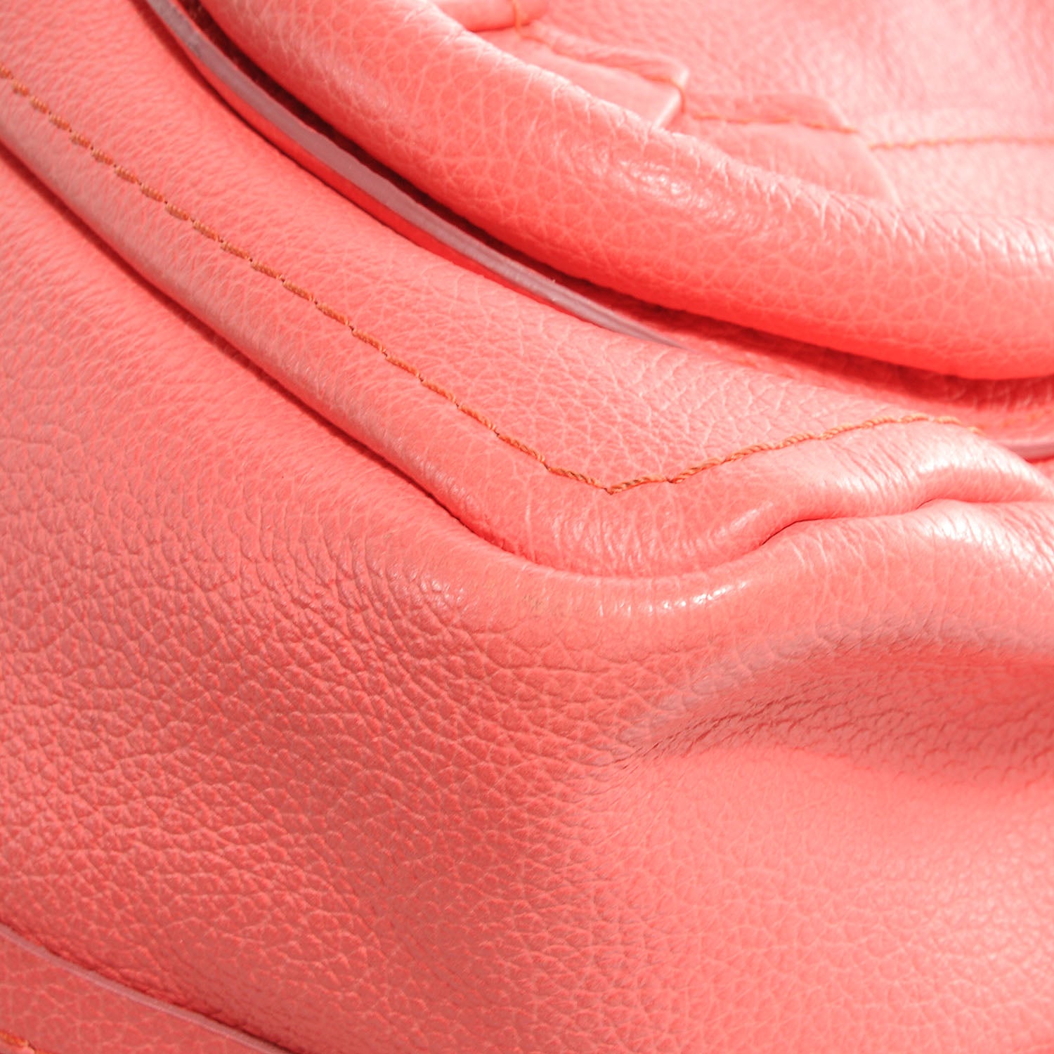 Chloe Calfskin Medium Paraty Coral 14 of 15