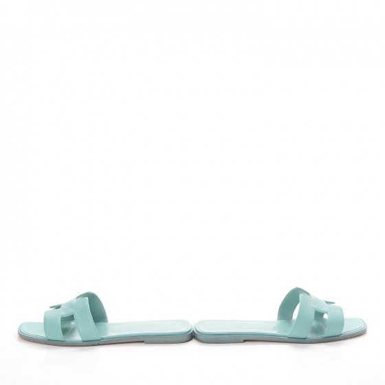 Epsom Oran Sandals 38.5 Bleu Ciel