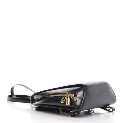 Louis Vuitton Epi Mabillon Backpack Black 4 of 22