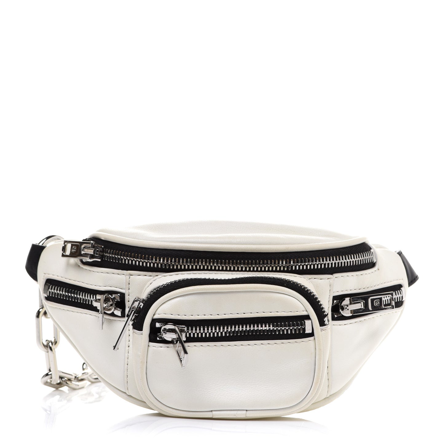 Lambskin Mini Attica Belt Bag White