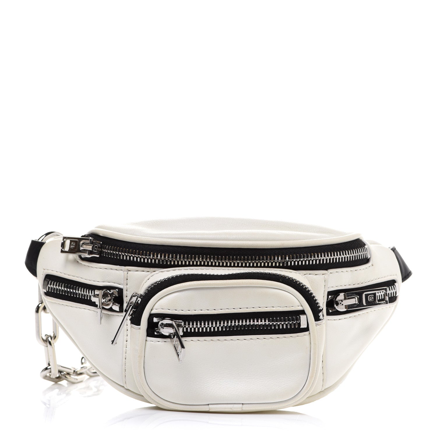 Alexander Wang Lambskin Mini Attica Belt Bag White 1 of 10