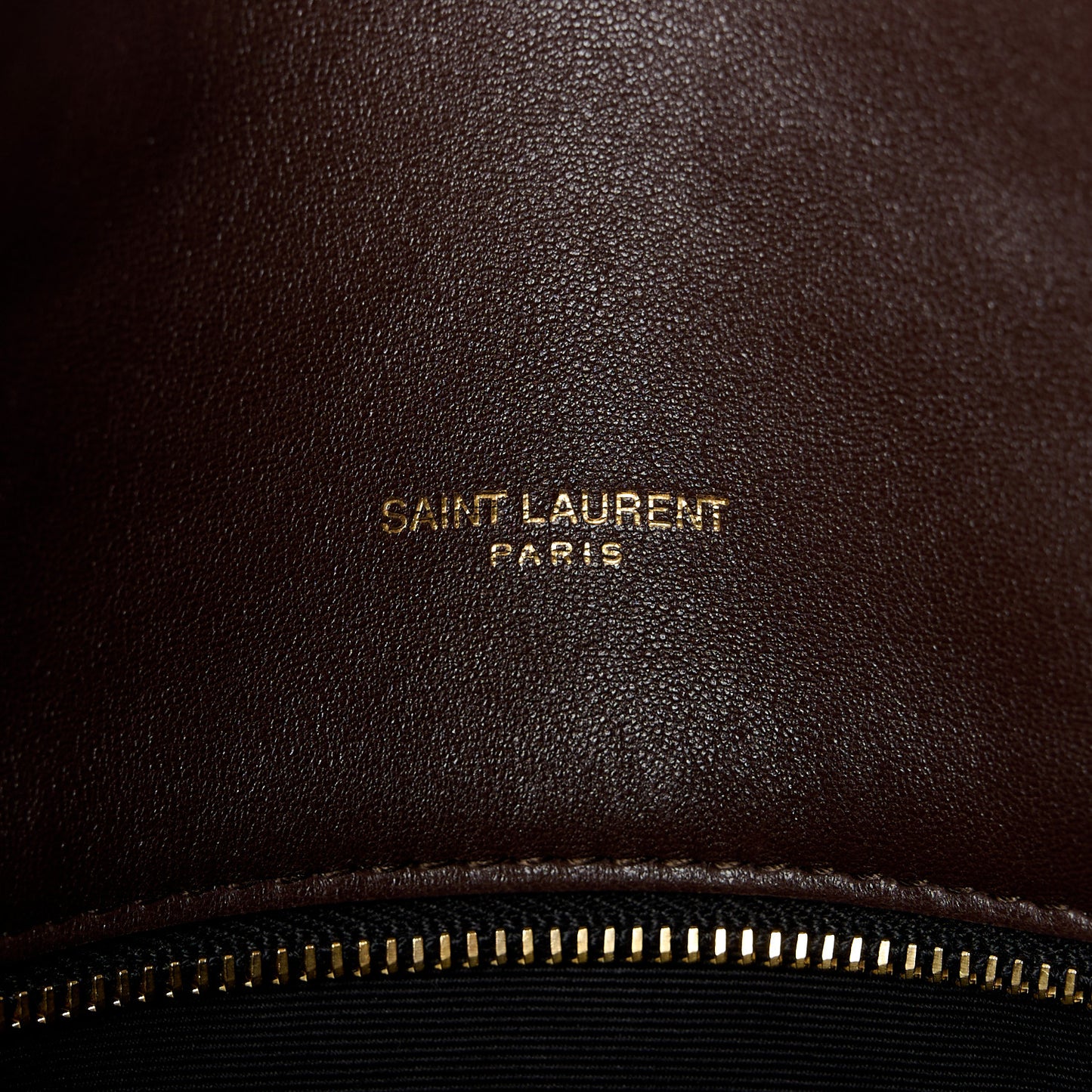 Lambskin Quilted Small Loulou Puffer Monogram Chain Satchel Dark Ganache