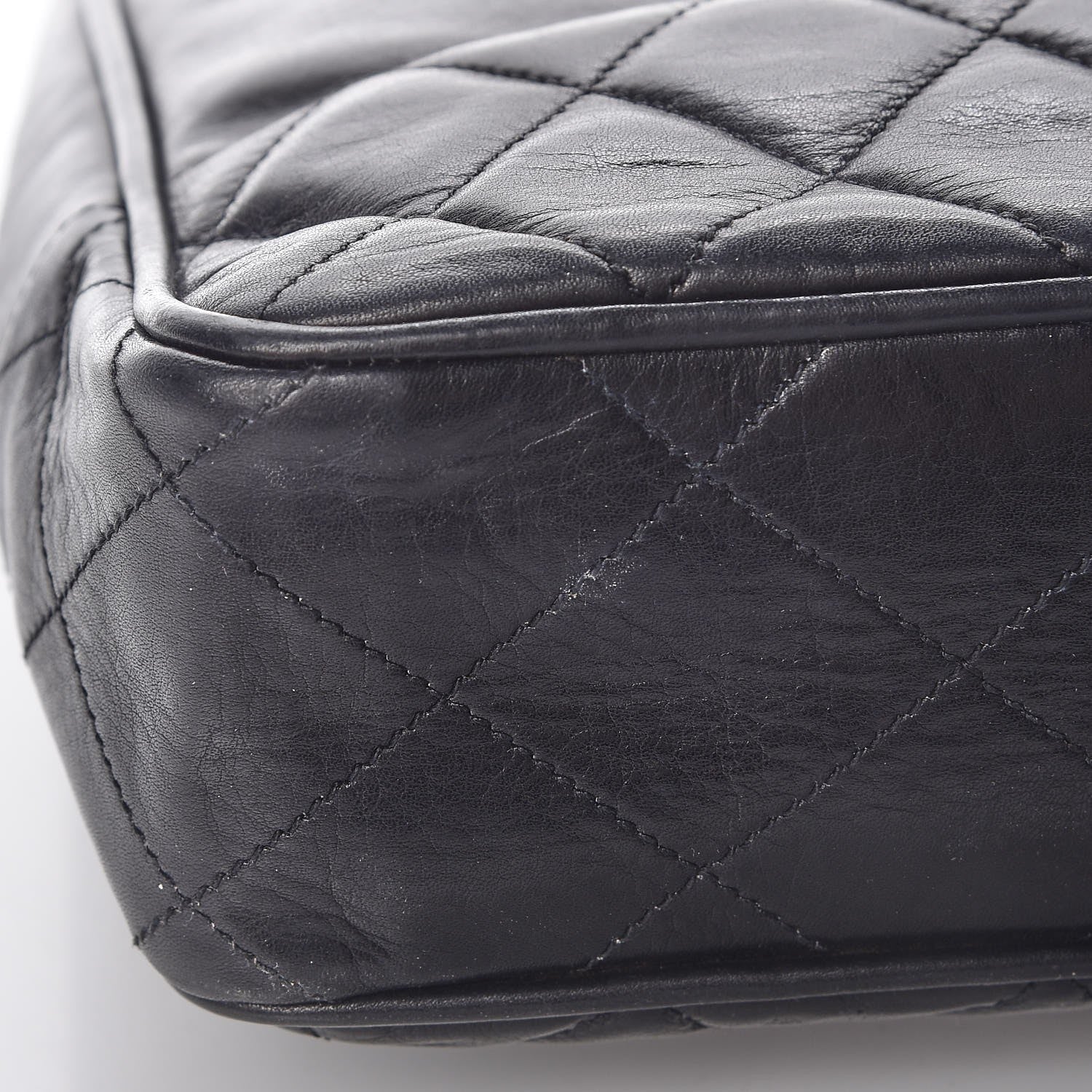 Chanel Lambskin Quilted Tote Black 9 of 9