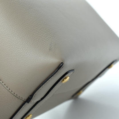 Burberry Soft Grain Calfskin Small Belt Bag Mineral Grey 11 of 11