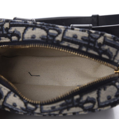 Christian Dior Oblique Belt Pouch Blue 5 of 10