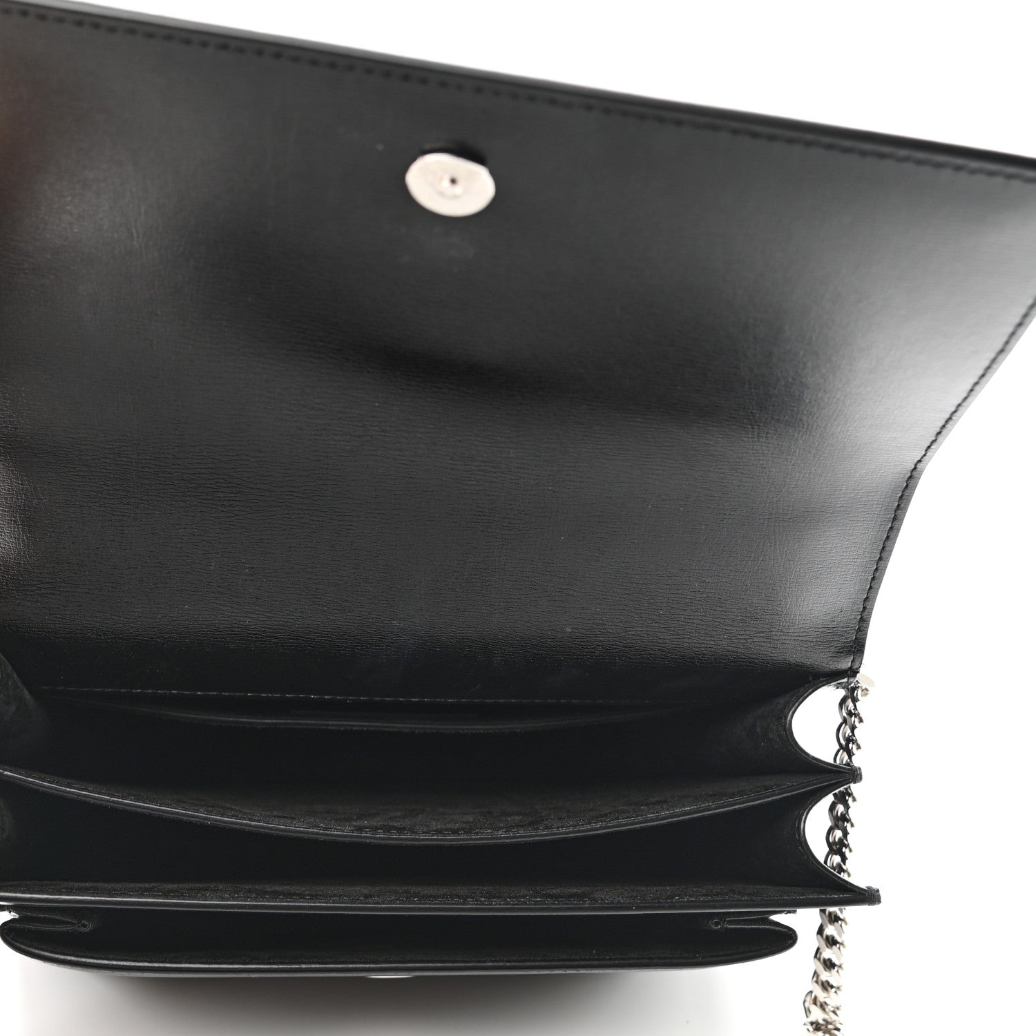 Saint Laurent Calfskin Medium Monogram Sunset Black 5 of 13