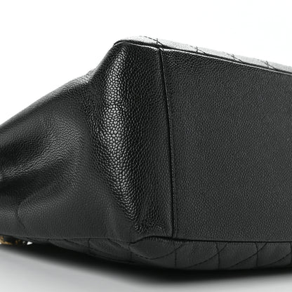 Chanel Caviar Quilted Grand Shopping Tote GST Black 10 of 10