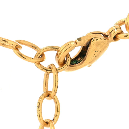 Christian Dior Metal Petit CD Choker Necklace Gold 4 of 5