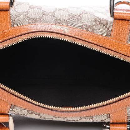 Gucci Monogram Small Abbey Boston Orange 5 of 7