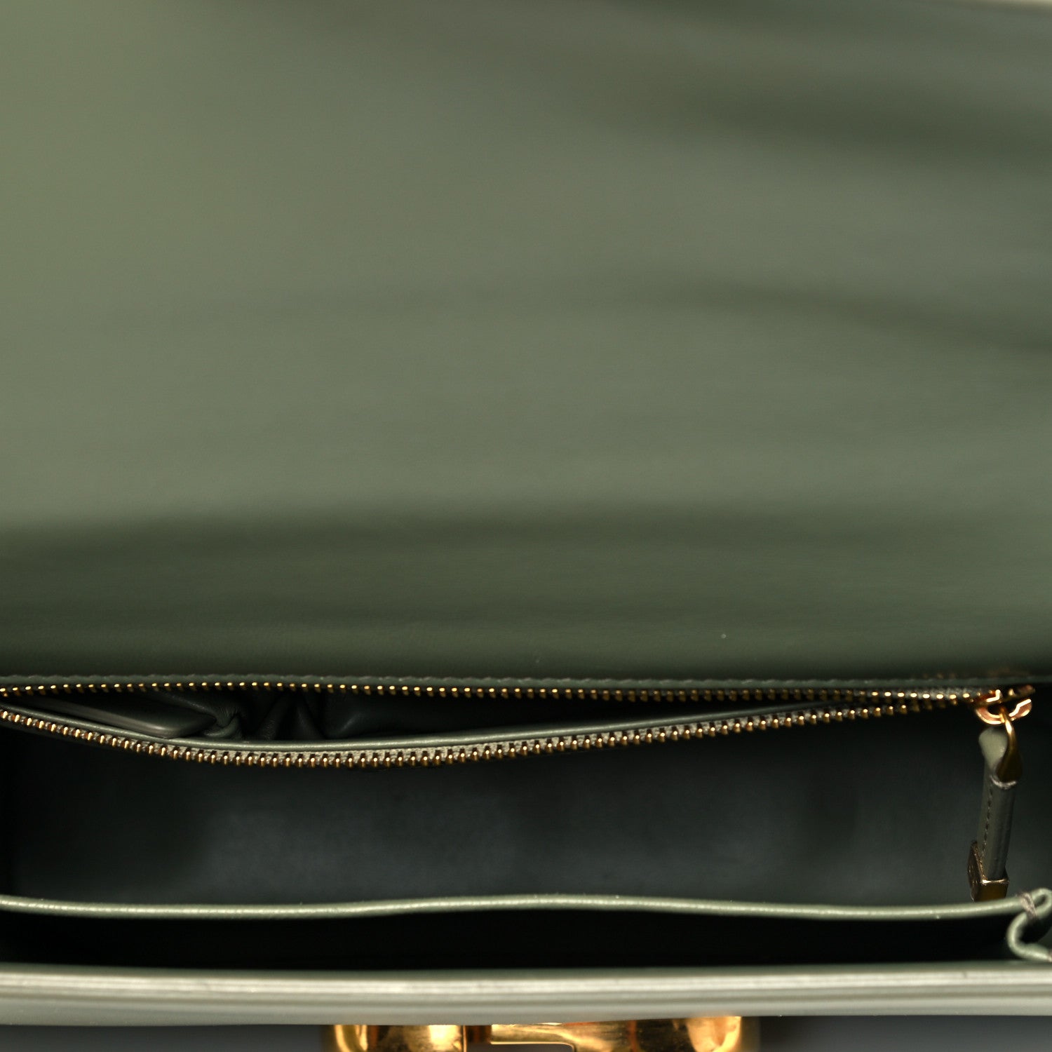 Christian Dior Smooth Calfskin 30 Montaigne Flap Bag Mint Green 4 of 9