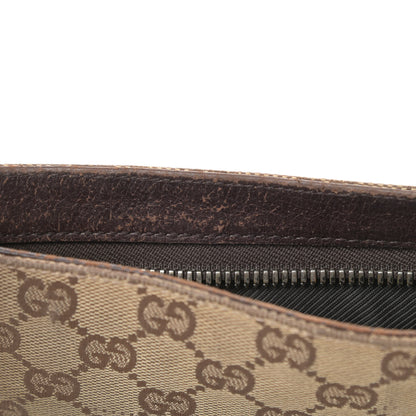 Gucci Monogram Flat Messenger Bag Dark Brown 13 of 19