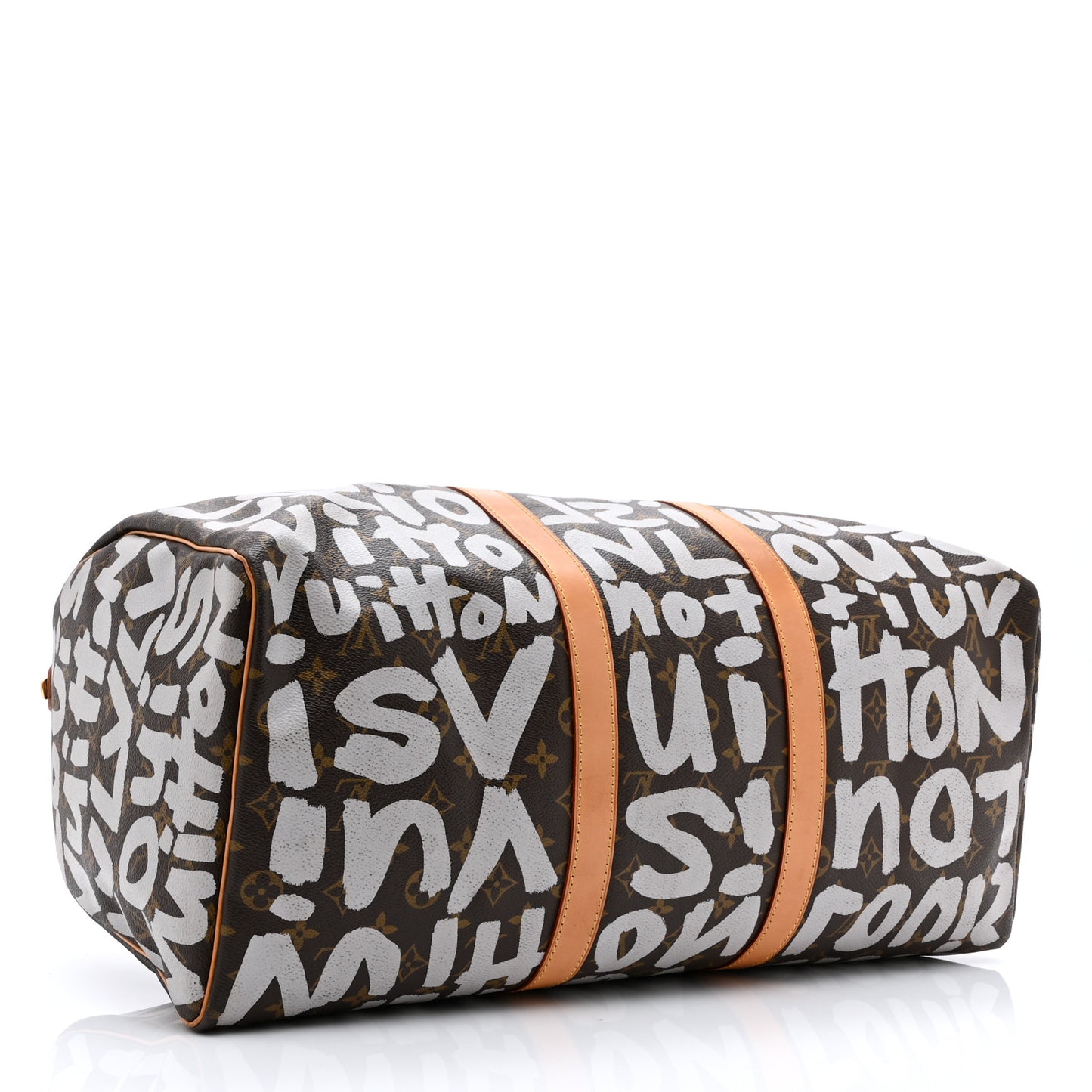 Monogram Graffiti Keepall 50 Silver