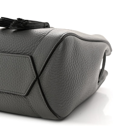 Mulberry Heavy Grain Calfskin Mini Millie Charcoal 9 of 9