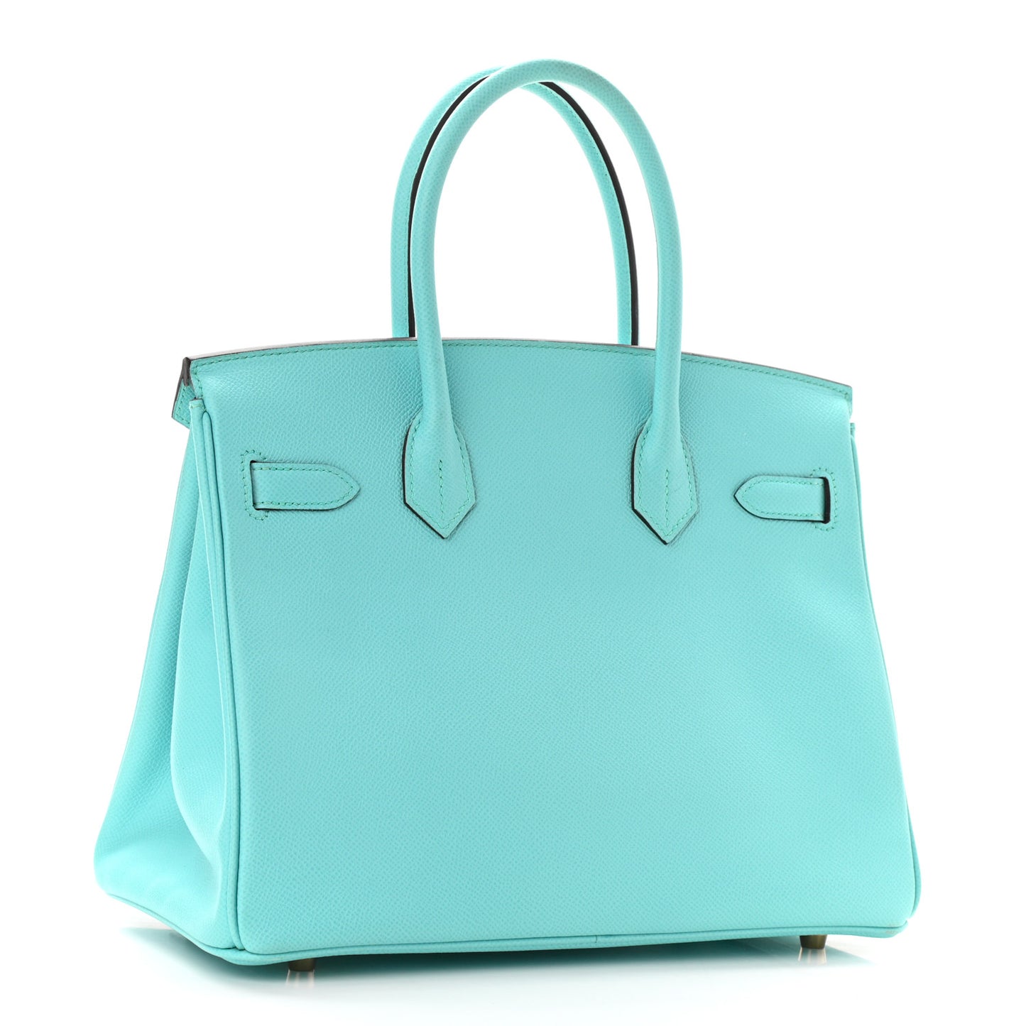 Epsom Birkin 30 Bleu Atoll