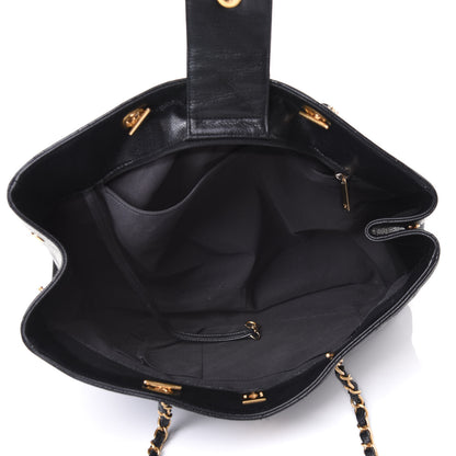 Chanel Caviar Quilted Large Shopping Tote Black 4 of 5