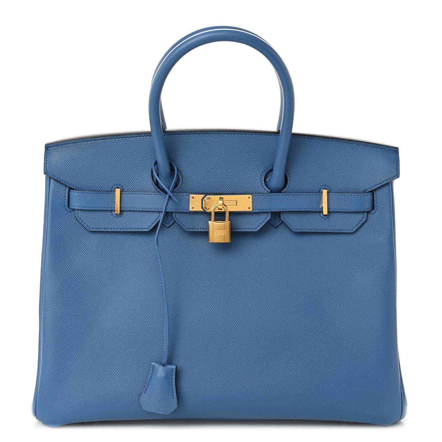 Hermes Epsom Birkin 35 Bleu Agate 1 of 10